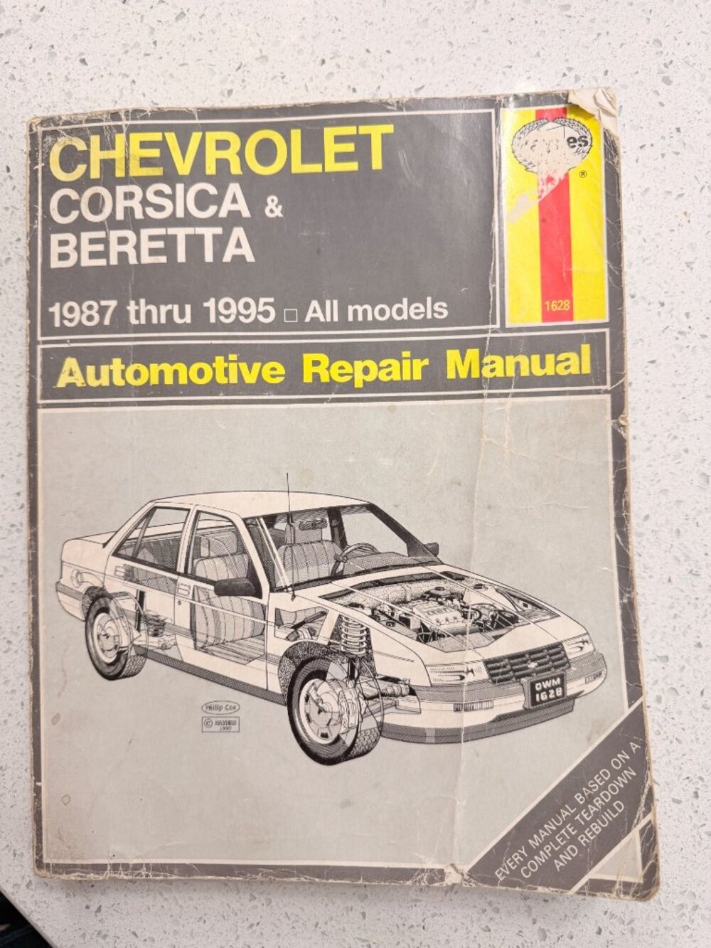 Haynes Chevrolet Corsica & Beretta Automotive Repair Manual 1987-1995 Models All